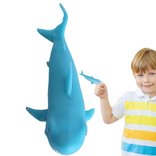 JINGLING Finger Flying Shark Slingshot,Slingshot Shark Fingerspielzeug,Finger Fidget Tierspielzeug Dehnbarer Hai | Erwachsene Kinder Streich Requisiten Indoor Outdoor Entspannende Spielzeuge für von JINGLING