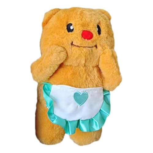 JINGLING Teddybär, Plüschbär, Schürze, für kleine Tiere von 25,4 cm, Plüschtier, modisches Spielzeug, Kissen für die JINGLING Teddybär, Plüschbär, Schürze, für kleine Tiere von 25,4 cm, Plüschtier, modisches Spielzeug, Kissen für die von JINGLING