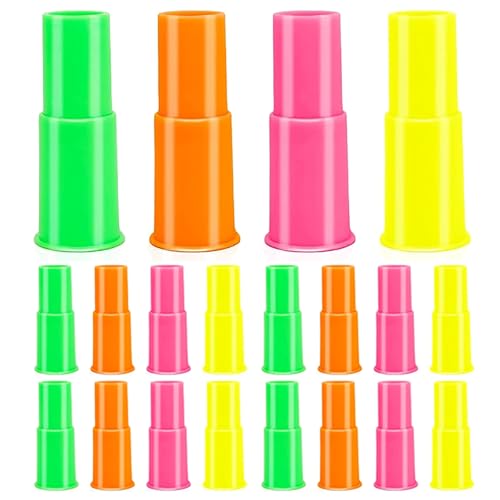 JINJUMEI 20 Pcs Party Krachmacher Party Tröte tröten Kindergeburtstag Geräuschemacher Pfeifen, Pfeife Spielen Musikspielzeug, Lustige Spielzeuge für Neujahr Geburtstag Party Karneval Weihnachten von JINJUMEI