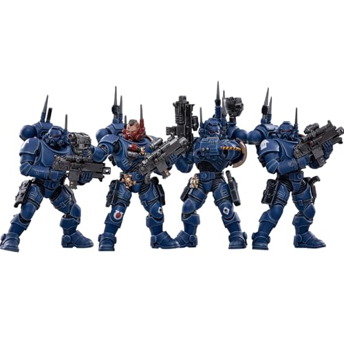 JOYTOY JT1293 40K 1/18 Action Figur Spielzeug, Ultramarines Infiltrators, 4-Zoll Geschenk für Action Figure Enthusiasten und Sammler von JINQEE