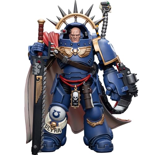 JOYTOY JT7745 40K 1/18 Action Figur Spielzeug, Ultramarines Captain in Gravis Armour, 4-Zoll Geschenk für Action Figure Enthusiasten und Sammler von JINQEE