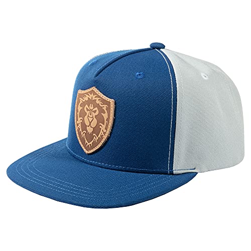 Jinx Zubehör 11991-naa-00 World of Warcraft Alliance Leather Emblem Snap Back Hat, blau/grau, Einheitsgre von JINX