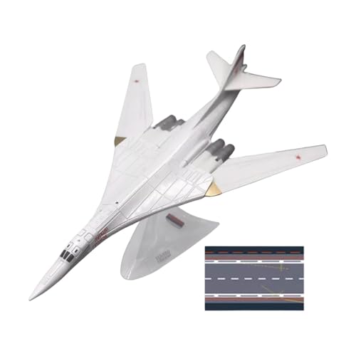 JISADER 1/200 Tupolew TU-160 Strategische Flugzeug Modell Luftfahrt Souvenir Länge 27cm Spannweite 28cm, Russland von JISADER