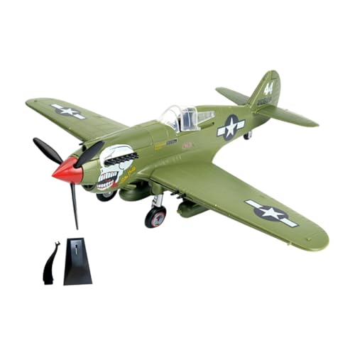 JISADER 1/48 Jägermodell Kit, Spielzeug für Bildungsflugzeuge, Schlafzimmermodell für Schlafzimmer, GrÜn von JISADER