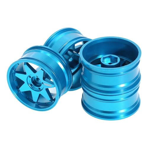 JISADER 1:10 RC Auto Felgen Xy01 Ferngesteuerte Fahrzeuge Teile RC Spielzeug Zubehör, Blau JISADER 1:10 RC Auto Felgen Xy01 Ferngesteuerte Fahrzeuge Teile RC Spielzeug Zubehör, Blau von JISADER