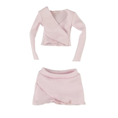 JISADER 1:6 Damen Crop Tops Langarm Tailliertes Top Kostüm Mini Doll Casual Top Actionfigur Kleidung für 12 Zoll Actionfigur, Rosa JISADER 1:6 Damen Crop Tops Langarm Tailliertes Top Kostüm Mini Doll Casual Top Actionfigur Kleidung für 12 Zoll Actionfigur, Rosa von JISADER