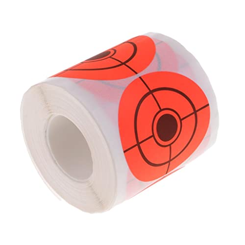 JISADER 2 Rollen Vielseitige Schießzielaufkleber Aus Selbstklebendem Papier für Effektives Training Und Verbesserung Der Zielgenauigkeit für Sportler Und Jäg, F:250St, 5cm JISADER 2 Rollen Vielseitige Schießzielaufkleber Aus Selbstklebendem Papier für Effektives Training Und Verbesserung Der Zielgenauigkeit für Sportler Und Jäg, F:250St, 5cm von JISADER