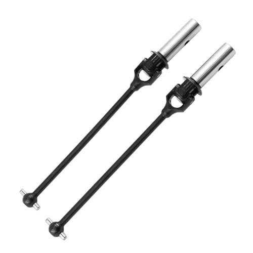 JISADER 2Pcs 1/8 RC Auto Antriebswelle Set Universal Welle Vorne Hinten Antriebswelle für E2218 E2219 von JISADER