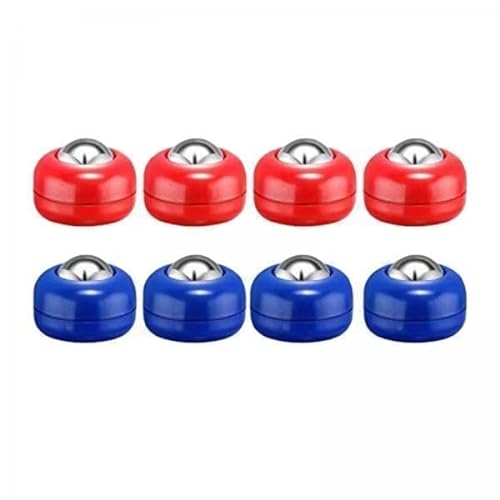 JISADER 3X 8 Stück Shuffleboard Pucks, Rollende Perlen, 25 Mm, Indoor Shuffleboard Spiele Pucks von JISADER