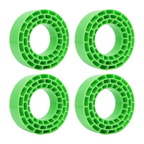 JISADER 4Pcs 1/10 RC LKW Reifen Einsätze Ersatz Zubehör für 1/10 Skala RC Autos, GrÜn JISADER 4Pcs 1/10 RC LKW Reifen Einsätze Ersatz Zubehör für 1/10 Skala RC Autos, GrÜn von JISADER