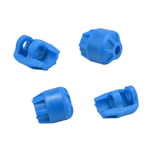 JISADER 4pcs Capper Protector Protector Protector Guards Accessoires Capuchi Stoßdämpfer RC Cap, Blau von JISADER