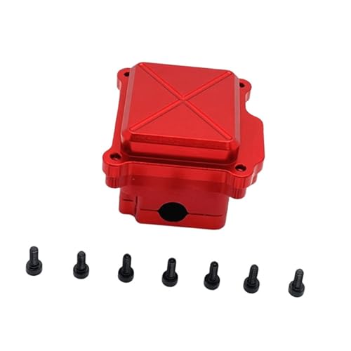 JISADER Aluminium Legierung Empfänger Box Ersatzteile Zubehör Upgrade RC Auto Teile für 1:14 Montage, Rot JISADER Aluminium Legierung Empfänger Box Ersatzteile Zubehör Upgrade RC Auto Teile für 1:14 Montage, Rot von JISADER