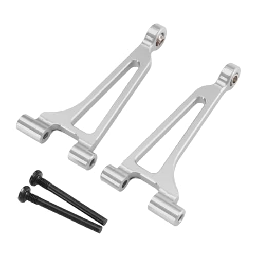 JISADER Aluminium RC Auto Hinterer Oberarm RC Auto Zubehör Leichte Und Robuste Ersatzteile für 1/14 14211, Silber JISADER Aluminium RC Auto Hinterer Oberarm RC Auto Zubehör Leichte Und Robuste Ersatzteile für 1/14 14211, Silber von JISADER