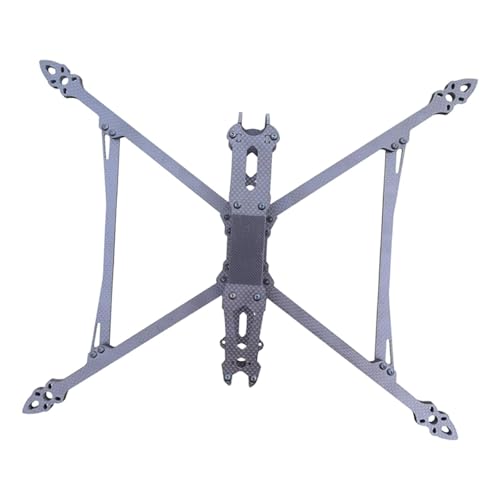 JISADER FPV-Drohnenrahmen Frame-Kit mit 2,5-mm-Arm für Mark4 V2 RC-Drohnenflugzeuge, 10 Zoll von JISADER