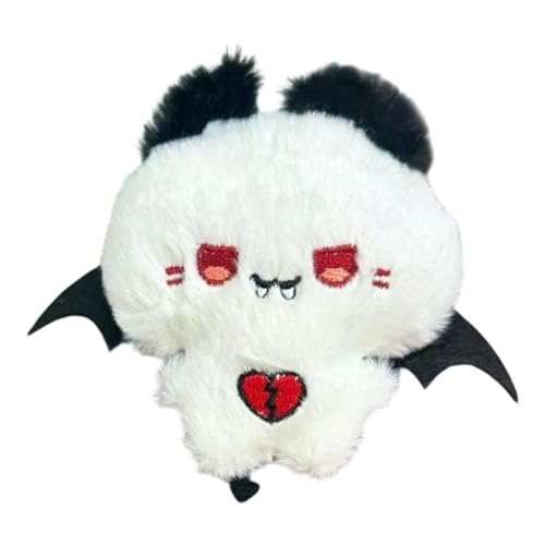 JISADER Halloween Taschenanhänger Quietschender Anhänger für Geldbörse, Rucksack Handarbeit 4,3x3,2inch JISADER Halloween Taschenanhänger Quietschender Anhänger für Geldbörse, Rucksack Handarbeit 4,3x3,2inch von JISADER