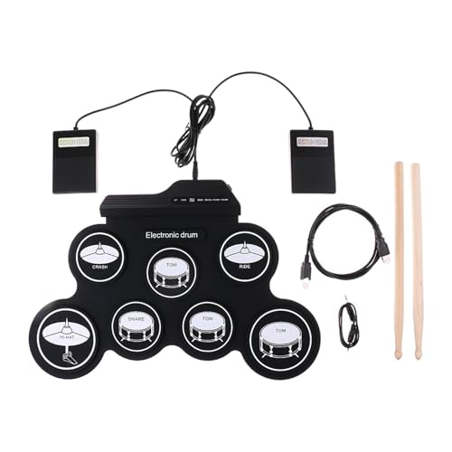 JISADER Hand-Kits Tragbares elektronisches Schlagzeug Multifunktions-praktische Geschenke Werkzeuge Elektronisches Schlagzeug -Drum-Kits von JISADER