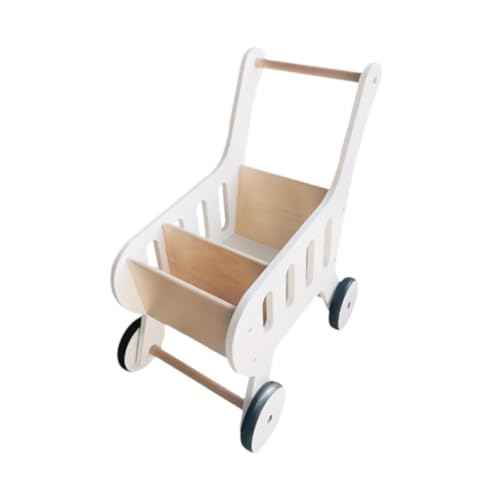 JISADER Kinder Einkaufswagen Trolley Push and Pull Activity Geburtstagsgeschenk von JISADER