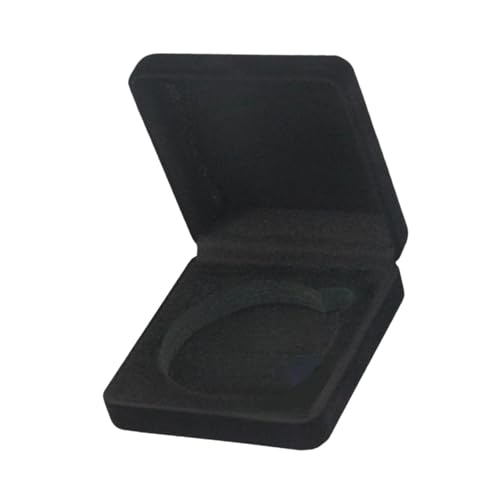 JISADER Münzpräsentationsbox, Challenge-Münzenhalter-Sammeletui für Ausstellungen, Schwarz JISADER Münzpräsentationsbox, Challenge-Münzenhalter-Sammeletui für Ausstellungen, Schwarz von JISADER
