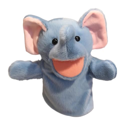 JISADER Plüsch Handpuppe für Kinder, Interaktives Und Fantasievolles Spielzeug, Ideal Zum Geschichtenerzählen, Elefant JISADER Plüsch Handpuppe für Kinder, Interaktives Und Fantasievolles Spielzeug, Ideal Zum Geschichtenerzählen, Elefant von JISADER