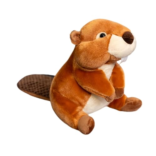 JISADER Plüsch Spielzeug Cartoon Stuffed Biber für Teenager Jungen Mädchen Kreative Geschenke von JISADER