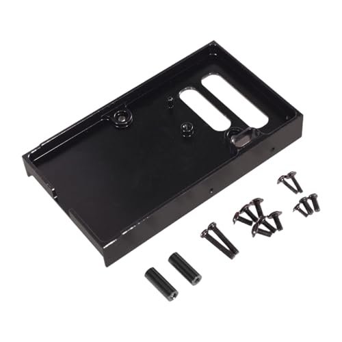 JISADER RC-Auto, Fester Lagerbalken, Servohalterung aus Aluminiumlegierung, Empfängerhalterung, leicht, fürfür MN99S MN98 1:12 RC-Modellauto, Schwarz JISADER RC-Auto, Fester Lagerbalken, Servohalterung aus Aluminiumlegierung, Empfängerhalterung, leicht, fürfür MN99S MN98 1:12 RC-Modellauto, Schwarz von JISADER