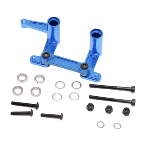 JISADER RC-Auto-Lenkungsbaugruppenzubehör Stilvoll Einfach zu installierende Metall-Leichtbau-Ersatzkomponenten für Wartungs-Upgrade-Kits, Blau JISADER RC-Auto-Lenkungsbaugruppenzubehör Stilvoll Einfach zu installierende Metall-Leichtbau-Ersatzkomponenten für Wartungs-Upgrade-Kits, Blau von JISADER