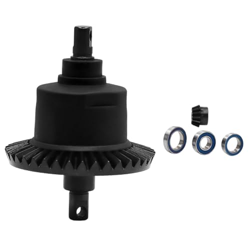 JISADER RC Fahrzeug Differential Metall Ersatz Teil Kompatibel Zubehör für 1/10, Hinten Schwarz JISADER RC Fahrzeug Differential Metall Ersatz Teil Kompatibel Zubehör für 1/10, Hinten Schwarz von JISADER
