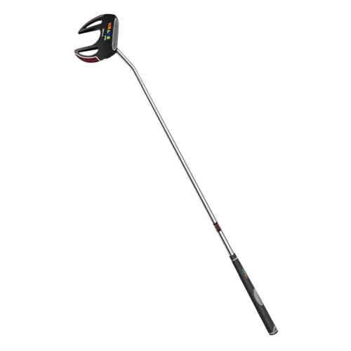 JISADER Rechtshänder Golfputter, Stilvoll mit Fortschrittlicher Technologie, Schwarz von JISADER