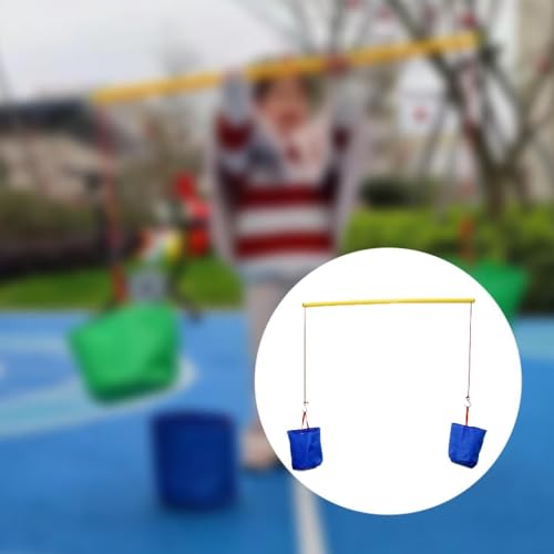 JISADER Sensorisches Lernspielzeug für Vorschulkinder, Eltern Kind Teamspiel, Lustige Outdoor Aktivitäten für Kindergarten Und Erwachsene, Blau von JISADER