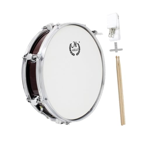 JISADER Snare Drum, Snare Drum Head, 14-Zoll-Anfängerset mit Gurt, Musikalisches Lerninstrument, Handtrommel, Percussion für Schüler und Kinder von JISADER