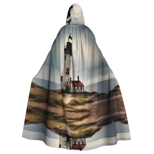 JIUTY Old Lighthouse-Standard-Scale-2_00x Druck-Maskerade, Erwachsenen-Umhang, wirtschaftlicher Kapuzenumhang, 140 cm lang, perfekt für Halloween-Partys, Tänze JIUTY Old Lighthouse-Standard-Scale-2_00x Druck-Maskerade, Erwachsenen-Umhang, wirtschaftlicher Kapuzenumhang, 140 cm lang, perfekt für Halloween-Partys, Tänze von JIUTY
