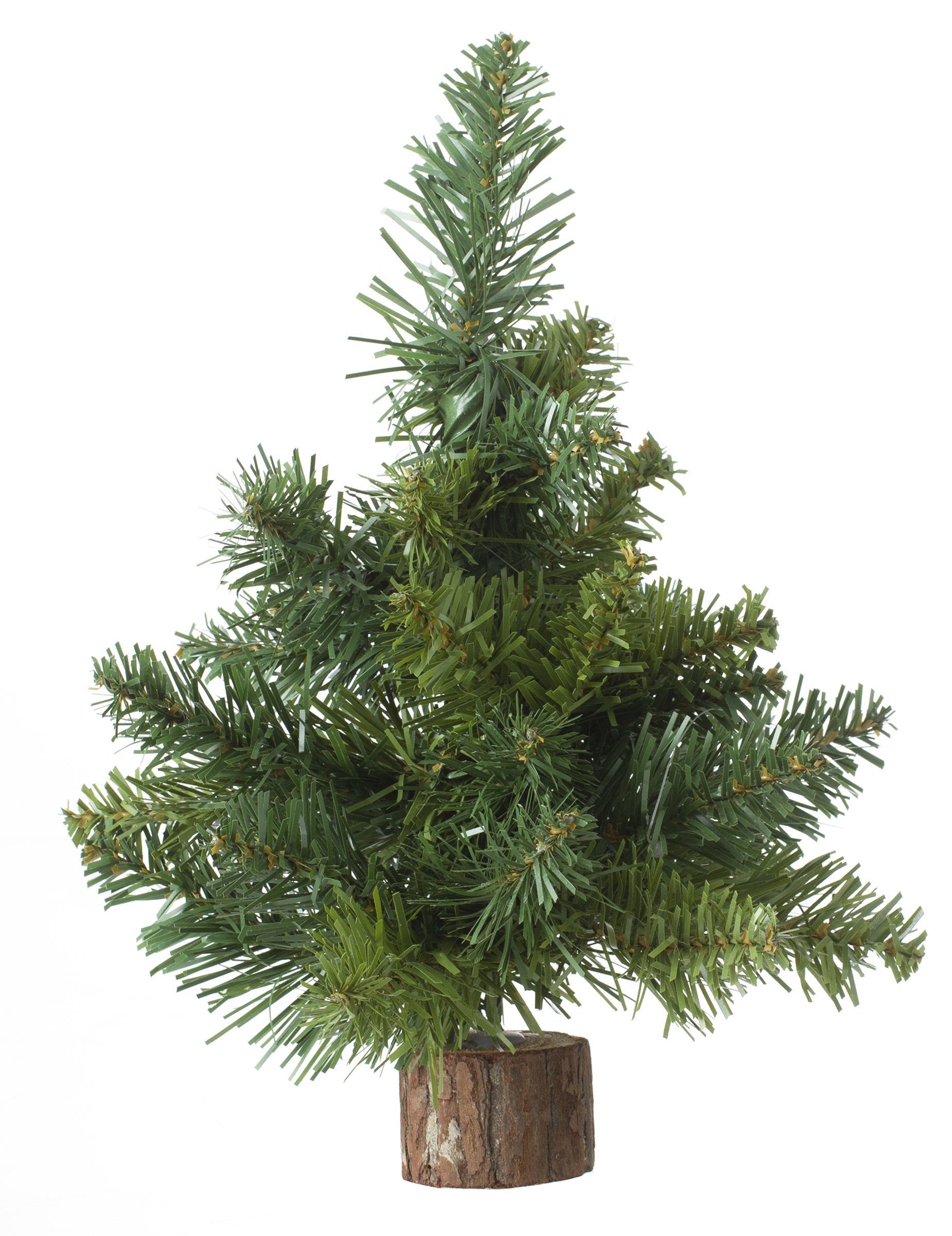 Tischtanne kleiner Weihnachtsbaum grün-braun 25 cm Tischtanne kleiner Weihnachtsbaum grün-braun 25 cm von JJA