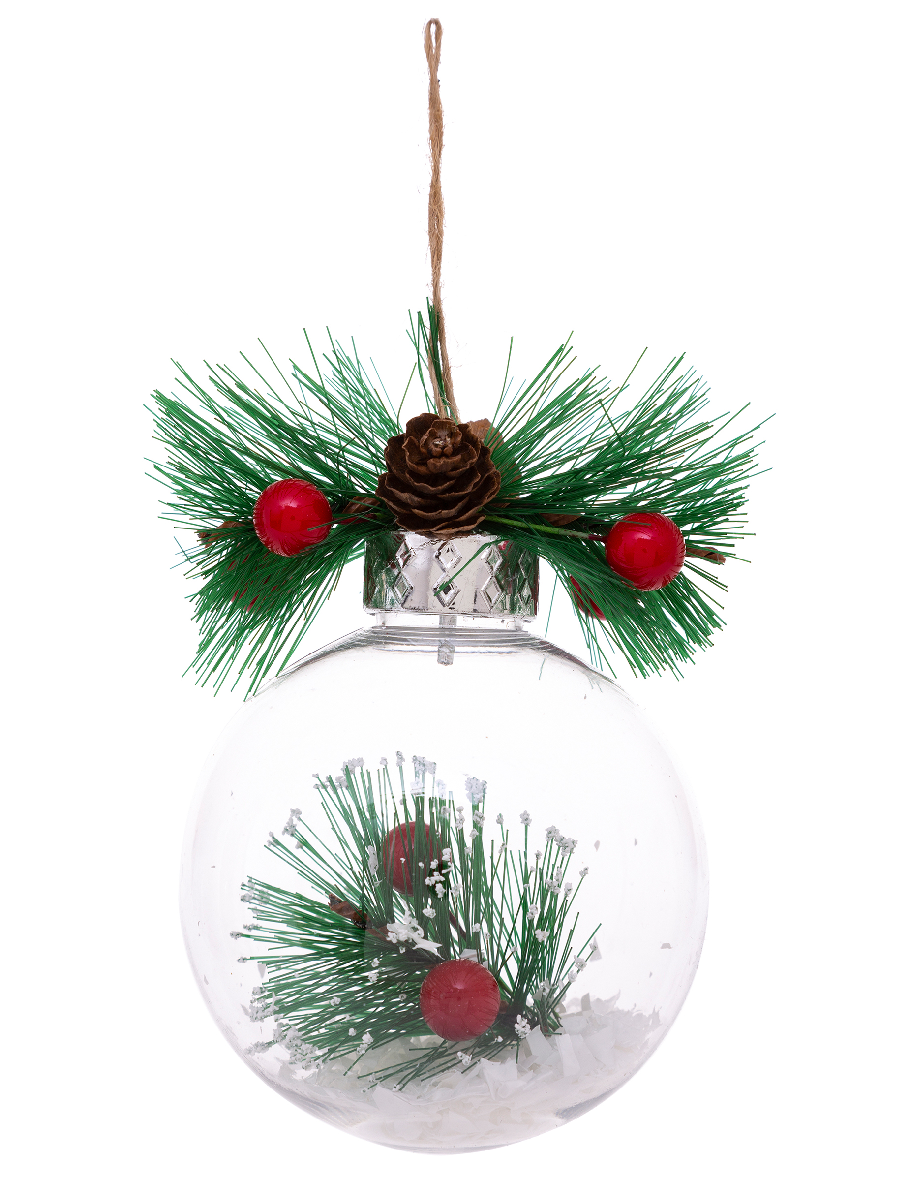 Weihnachtskugel Stechpalme Tanne bunt 8 cm Weihnachtskugel Stechpalme Tanne bunt 8 cm von JJA