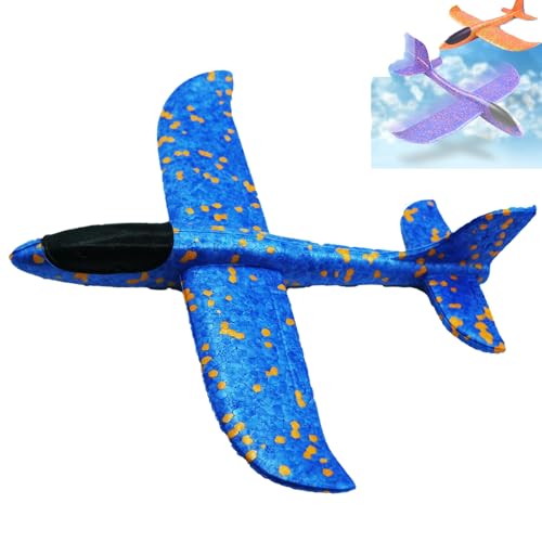 JJKTO Plane Glider，Manual Throwing Foam Plane, Glider Planes for Kids，styrofoam Plane Glider Flying Airplane Toys for Outdoor Activities Sport Game Toy Birthday Party Favors von JJKTO