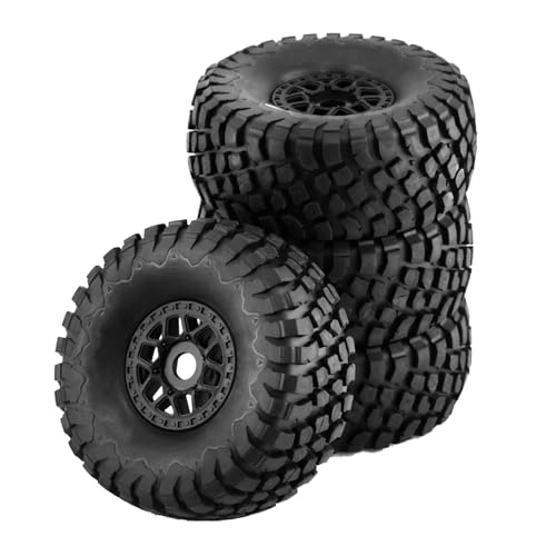 RC Auto Reifen Und Räder Kompatibel Mit ARRMA Für Mojave Für Für traxxas Für UDR Für Yikong Für DF7 Für FS 1/7 Desert Short Course Truck-Reifen Offroad-Buggy-RC-Auto(Black,A) von JJRFVBGT