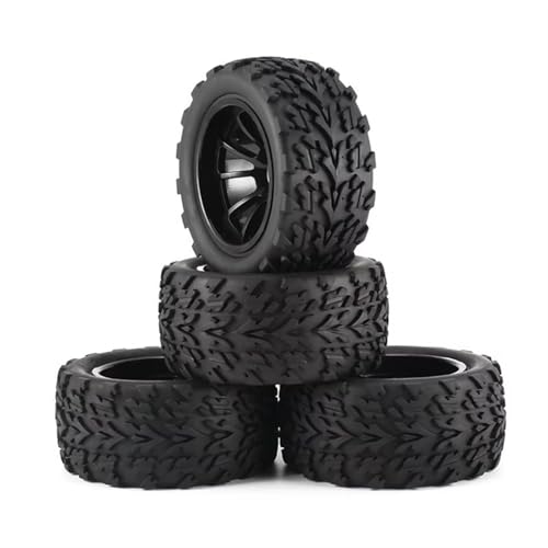 RC Auto Reifen Und Räder Kompatibel Mit Für traxxas Für Arrma Für HSP Für HPI Für Tamiya Für Kyosho 120MM 1/10 RC Monster Truck Buggy Reifen Reifen Radschaumeinsätze 12mm Hex von JJRFVBGT