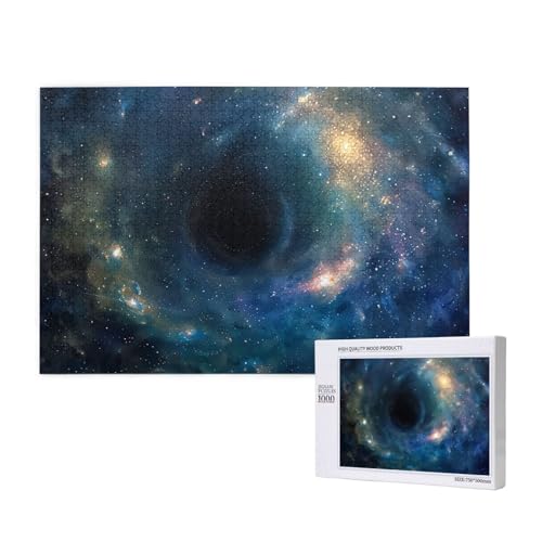 Galaxy Printed Woodblock Puzzle - 1000 Pieces (Boxed) Puzzle Education Game - Home Decoration Puzzle von JKSEEPYN