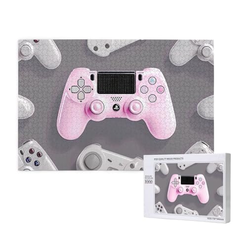 Game Controller Printed Woodblock Puzzle -1000 Pieces (Boxed) Puzzle Education Game - Home Decoration Puzzle von JKSEEPYN