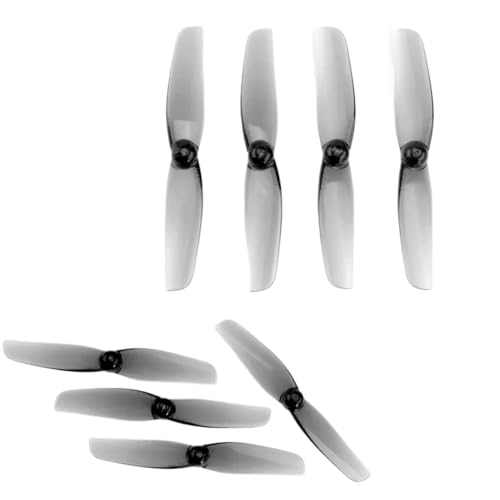 JKYsrUT 51MMX2 51mm 2-Propeller 10 Paare 10CW 10CCW Kompatibel mit RC FPV Freestyle Und Zahnstocher Drohnen DIY Teile 1mm 1,5mm(10Pairs 1mm) von JKYsrUT