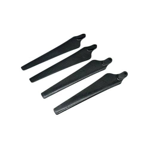 JKYsrUT Kompatibel mit 4/8 Pcs DIY E1200 1760 Carbon Fiber Cw CCW 1760 17 Zoll Klapp Drone Professionelle Zubehör(1760 4PCS no clamp) von JKYsrUT