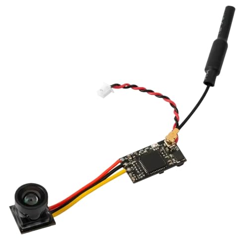 JKYsrUT RC FPV Kamera LST-S4+ AIO 25MW 40CH 800TVL Sender mit OSD Kompatibel mit Racing Drone von JKYsrUT