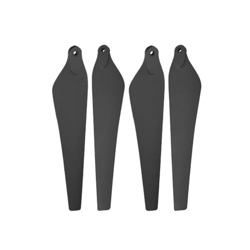 JKYsrUT T30 3820s, Kohlefaser-Nylon-Mix, Klapppaddel, kompatibel mit T30 CW/CCW, Reparaturzubehör Compatible with Landwirtschaftspflanzendrohnen(Carbon Props B 4PCS) von JKYsrUT