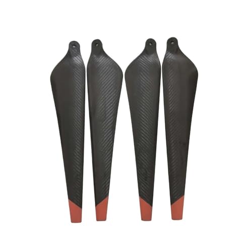 JKYsrUT T30 3820s Carbon Fiber Paddle Folding Kompatibel mit T30 CW/CCW Landwirtschaft Anlage Mulitcopter Drone Reparatur Zubehör(Carbon Fiber-4PCS) von JKYsrUT