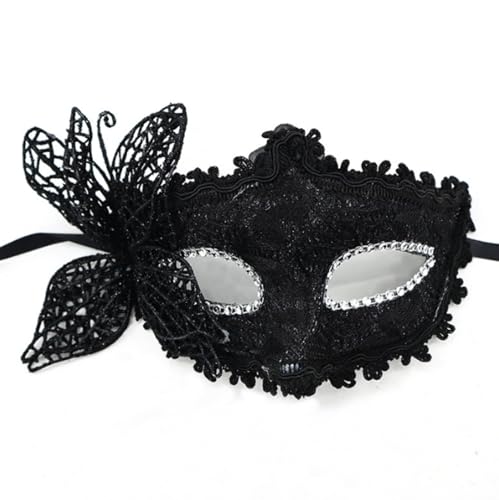 JLTC 2 Halloween Seite Schmetterling Masken Mit Drachenmustern, Exquisite Augenmasken, Make-up Ball Requisiten von JLTC