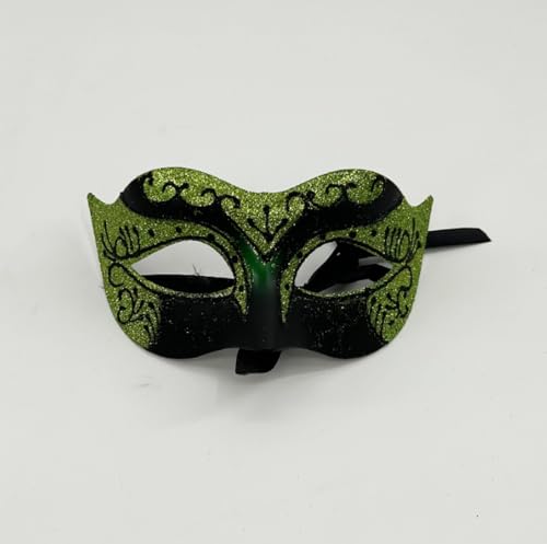JLTC Halloween Ball Maske Kleine Schönheit Kunststoff Geschnitzt Spray Painted Party Maske von JLTC