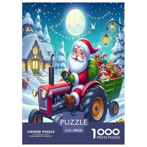 Weihnachtsmann Puzzle 1000 Teile Schwer Puzzle Spielzeug Lernspiel Impossible Herausforderung Spielzeug Für Erwachsene Und Kinder Ab 12 Jahren 38x26cm/1000pcs Weihnachtsmann Puzzle 1000 Teile Schwer Puzzle Spielzeug Lernspiel Impossible Herausforderung Spielzeug Für Erwachsene Und Kinder Ab 12 Jahren 38x26cm/1000pcs von JLZBXCUER