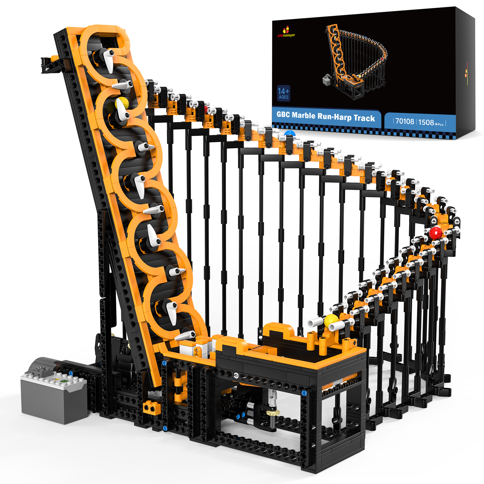 GBC Marble Run-Harp Track70108 GBC Marble Run-Harp Track70108 von JMBricklayer