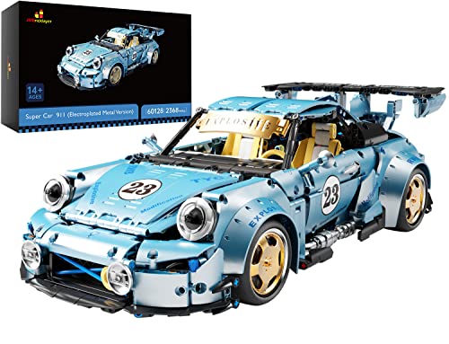 JMBricklayer Technik Auto Bausteine Sets,60128 Technic Auto Bausatz,klemmbausteine für Erwachsene Männer,Supersportwagen Spielzeugauto,Modellauto für Jungen ab 10-16 Jahre von JMBricklayer