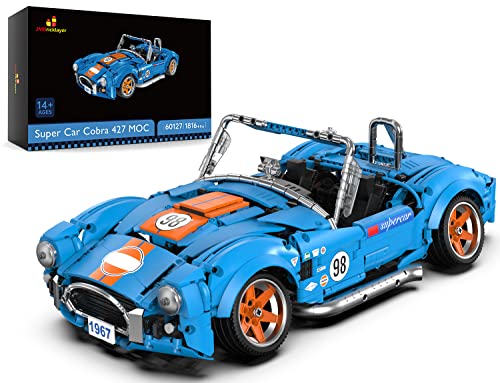 JMBricklayer Technik Auto Bausteine, 60127 Technic Auto klemmbausteine für Erwachsene Männer, Modellauto für Jungen ab 10-16 Jahre,Supersportwagen Spielzeugauto JMBricklayer Technik Auto Bausteine, 60127 Technic Auto klemmbausteine für Erwachsene Männer, Modellauto für Jungen ab 10-16 Jahre,Supersportwagen Spielzeugauto von JMBricklayer