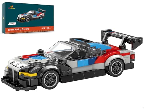 JMBricklayer Technik Auto Bausteine Sets, 11111 Technic Sportwagen Klemmbausteine, Auto Modellbausatz Spielzeug Geschenk für Erwachsene und Jungen von JMBricklayer